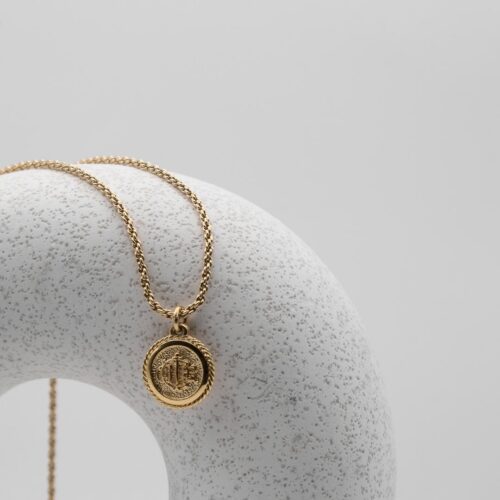 Naszyjnik Christian Dior -"coin necklace"