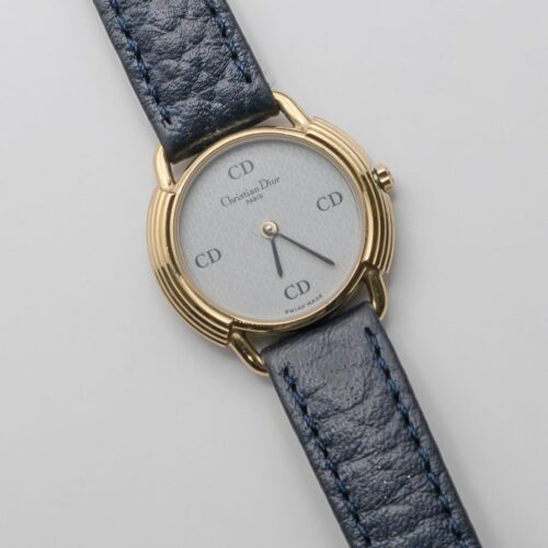 Zegarek Christian Dior na skórzanym pasku