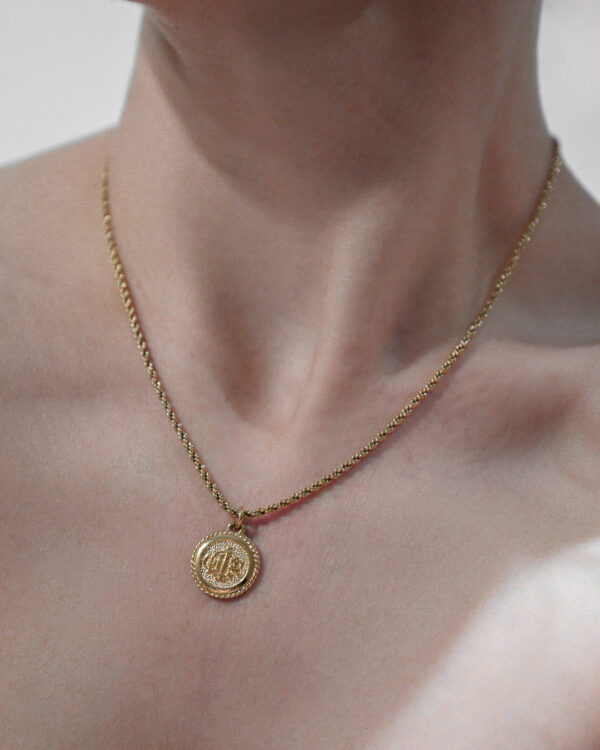 Naszyjnik Christian Dior -"coin necklace"
