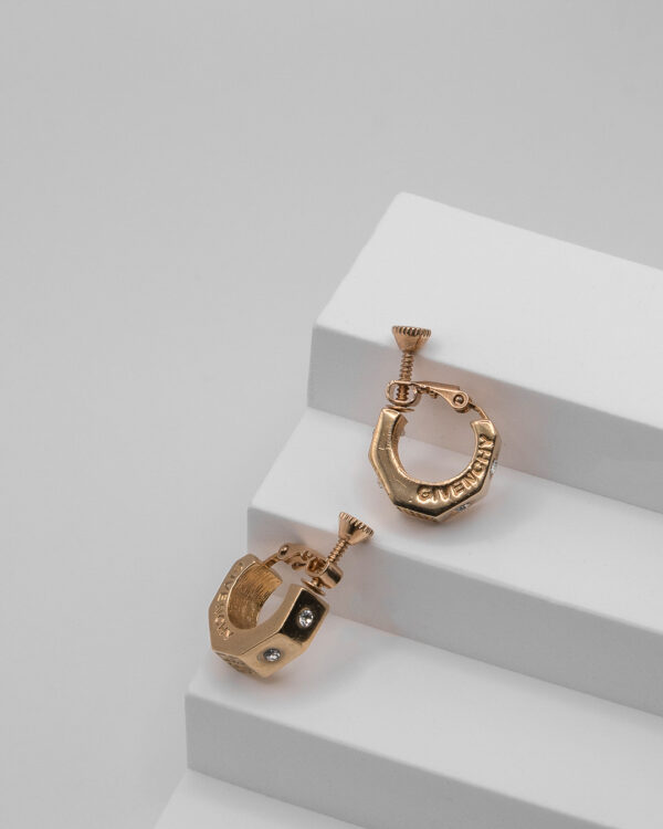 DSC_1458-2 Klipsy Givenchy z logo 4G