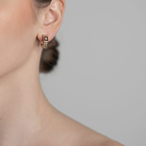 Geometryczne klipsy Givenchy
