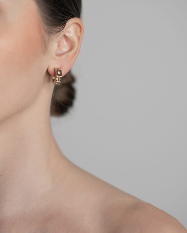 DSC_1649 Klipsy Givenchy z logo 4G