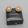 Klipsy Chanel Paris z perłą