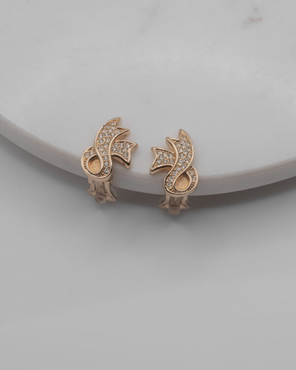 DSC_1753 Klipsy Christian Dior z cyrkoniami