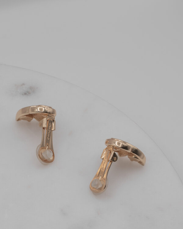 DSC_1757 Klipsy Christian Dior z cyrkoniami