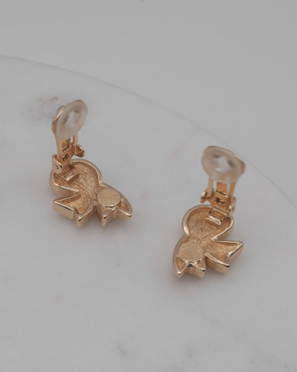 DSC_1762 Klipsy Christian Dior z cyrkoniami