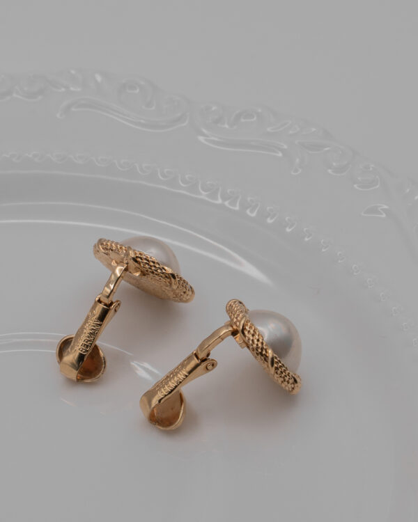 DSC_2111 Klipsy Christian Dior z perłą