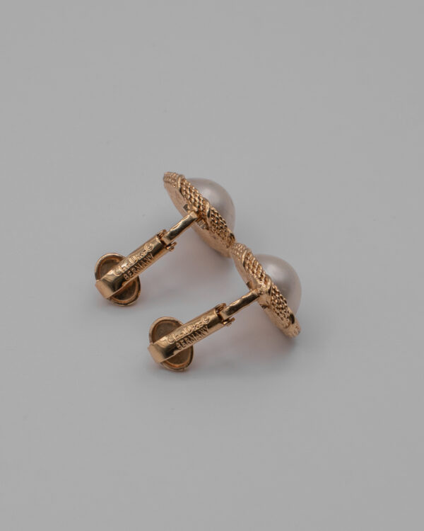 DSC_2113 Klipsy Christian Dior z perłą "old money"