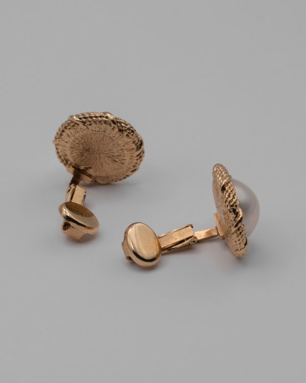 DSC_2118 Klipsy Christian Dior z perłą