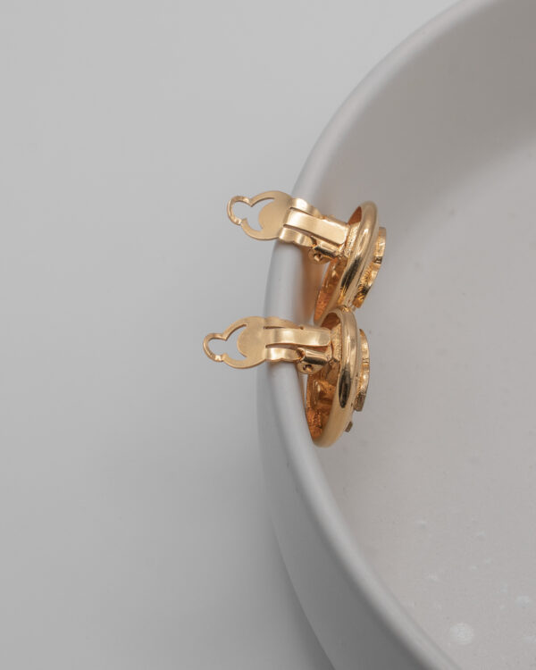 DSC_2176 Klipsy Chanel z logo CC