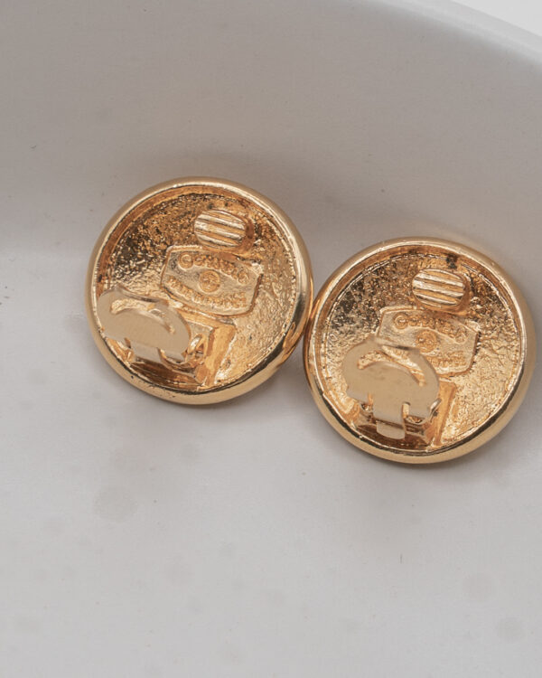 DSC_2177 Klipsy Chanel z logo CC