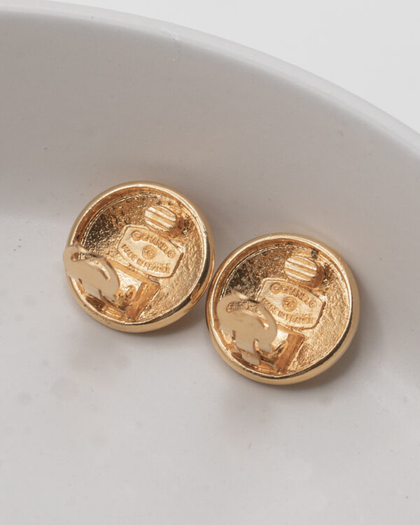 DSC_2179 Klipsy Chanel z logo CC