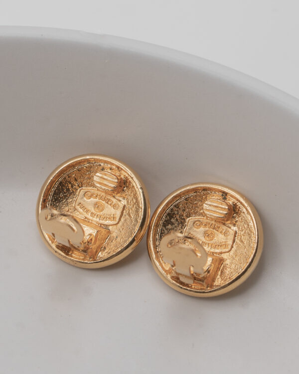 DSC_2181 Klipsy Chanel z logo CC