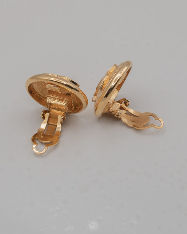 DSC_2183 Klipsy Chanel z logo CC