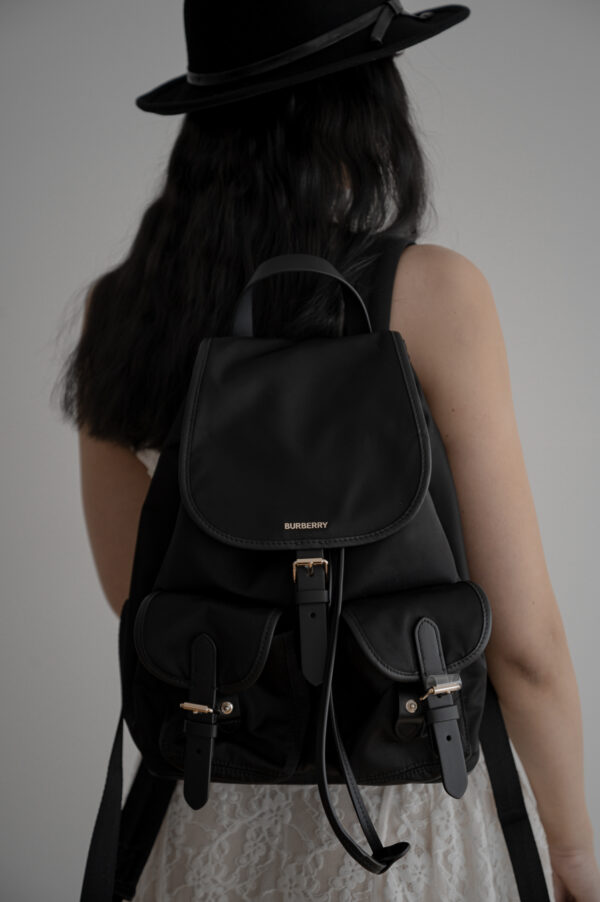 DSC_4214 Burberry – luksusowy plecak nylonowo-skórzany