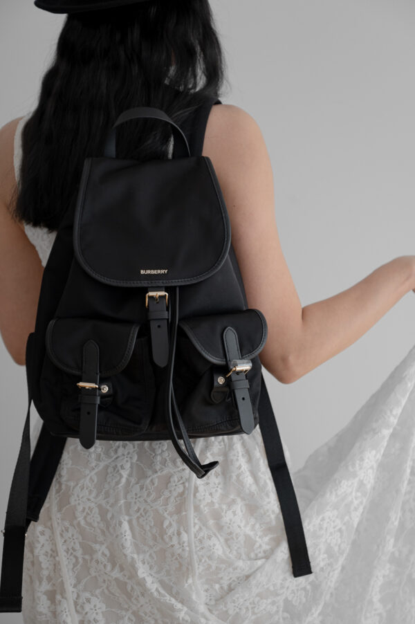DSC_4220 Burberry – luksusowy plecak nylonowo-skórzany