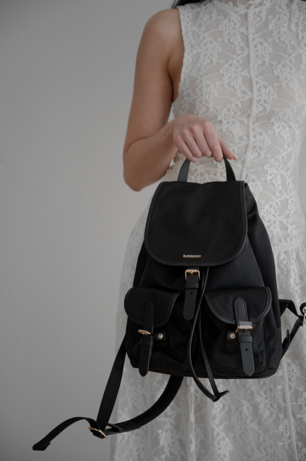 DSC_4225 Burberry – luksusowy plecak nylonowo-skórzany