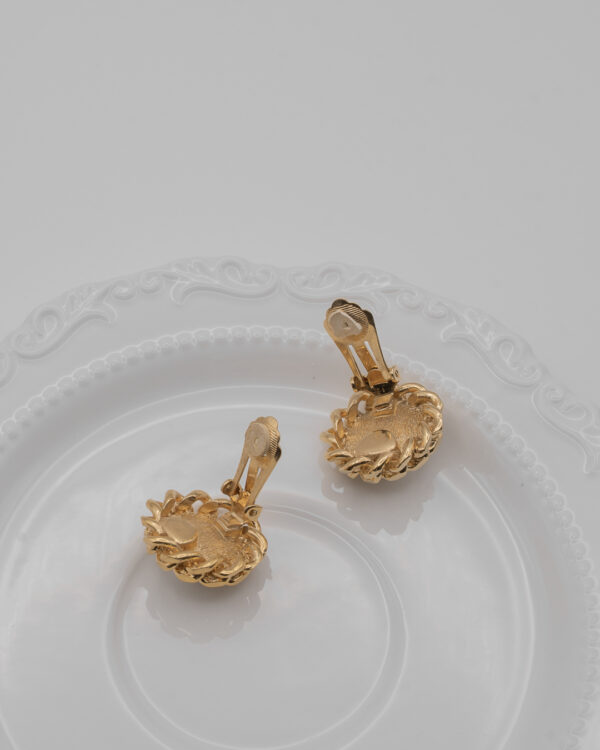 DSC_4677 Klipsy Christian Dior z perłą "old money"