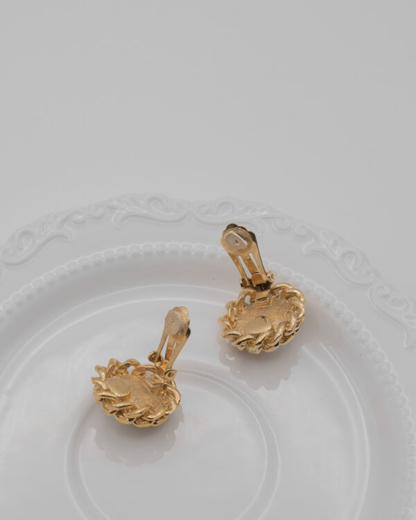 DSC_4679 Klipsy Christian Dior z perłą "old money"