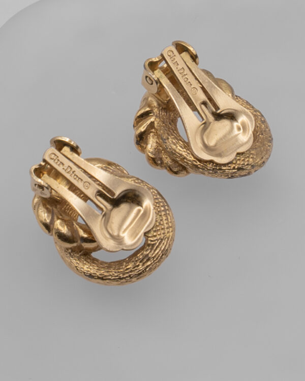 Klipsy Christian Dior