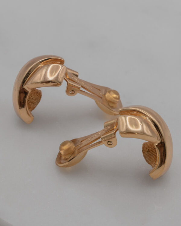 DSC_4899 Klipsy Christian Dior - przeplatana forma