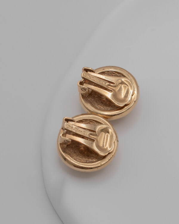 DSC_4907 Klipsy Christian Dior z kryształkami