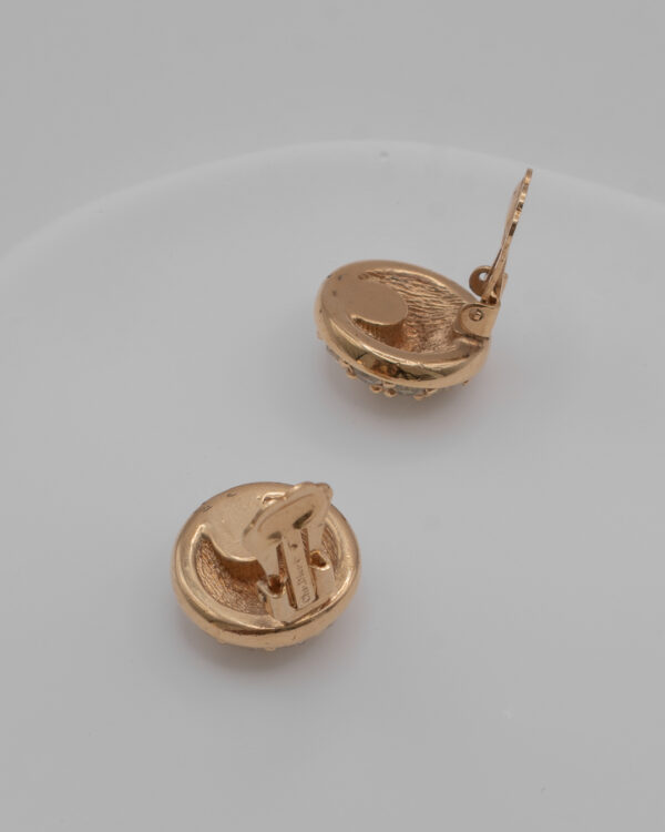 DSC_4910 Klipsy Christian Dior z kryształkami