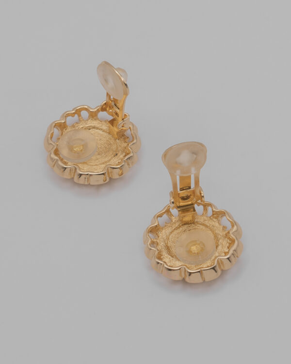 Klipsy Christian Dior – monogram CD, na oryginalnej karcie
