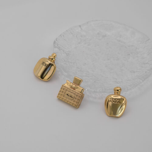 Kolekcjonerskie piny Christian Dior - zestaw 3szt.