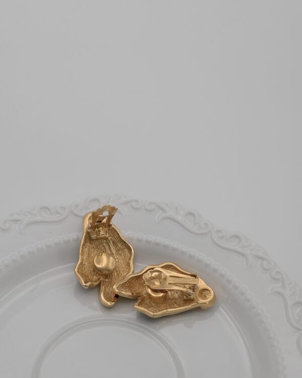 Klipsy Christian Dior – "black swan"