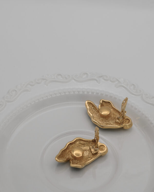 Klipsy Christian Dior – "black swan"