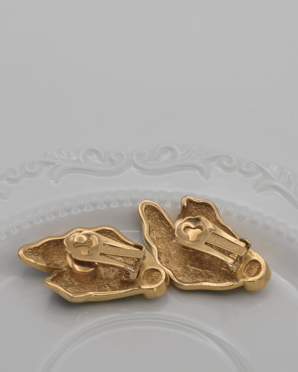 Klipsy Christian Dior – "black swan"