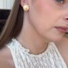 Klipsy vintage Burberry's -na oryginalnej karcie