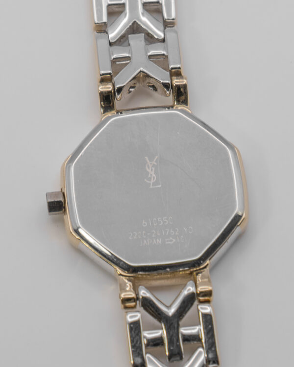 Zegarek Yves Saint Laurent z ośmiokątną kopertą