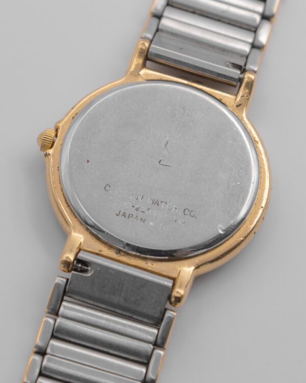 Minimalistyczny zegarek YSL- bicolor
