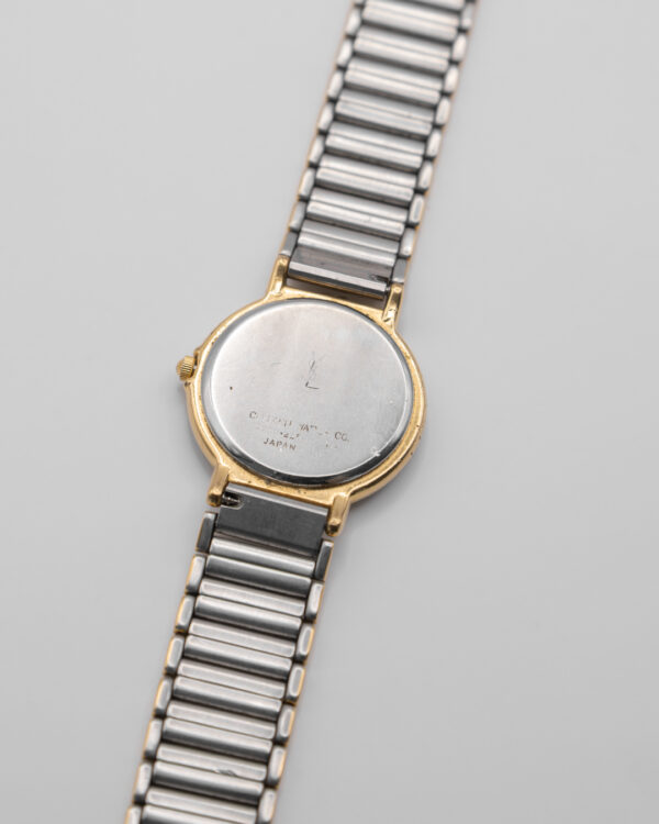 Minimalistyczny zegarek YSL- bicolor