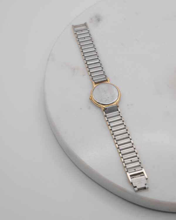 Minimalistyczny zegarek YSL- bicolor