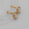 Christian Dior – klipsy z perłą lata 90.