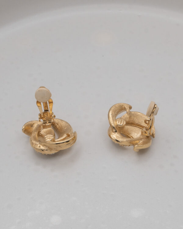 Klipsy vintage Givenchy