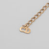 Naszyjnik Christian Dior – serce z cyrkoniami i monogramem Dior