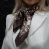 Apaszka Christian Dior Monogram Silk Scarf – Oblique Pattern