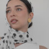 Klipsy Coco Chanel haute couture - strukturyzowane CC, lata 80