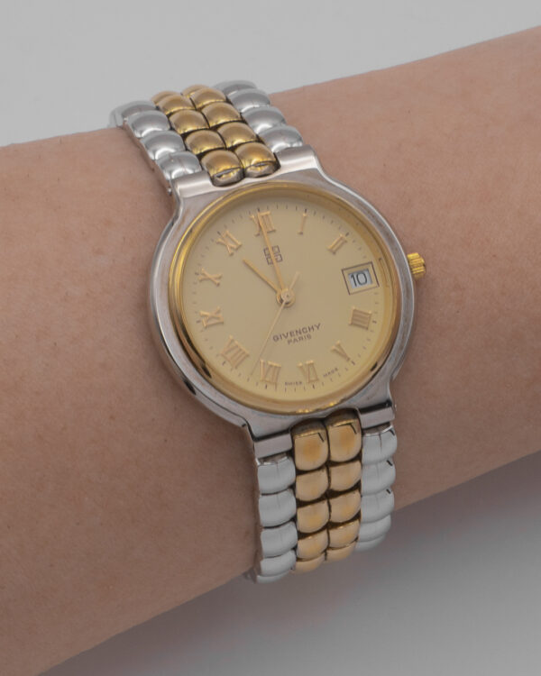 Zegarek Givenchy - lata 90., elegancki minimalistyczny "old money"
