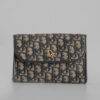 Torebka Christian Dior Trotter Oblique Chain Wallet – Monogram Canvas & Gold-Tone Chain