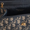 Torebka Christian Dior Trotter Oblique Chain Wallet – Monogram Canvas & Gold-Tone Chain