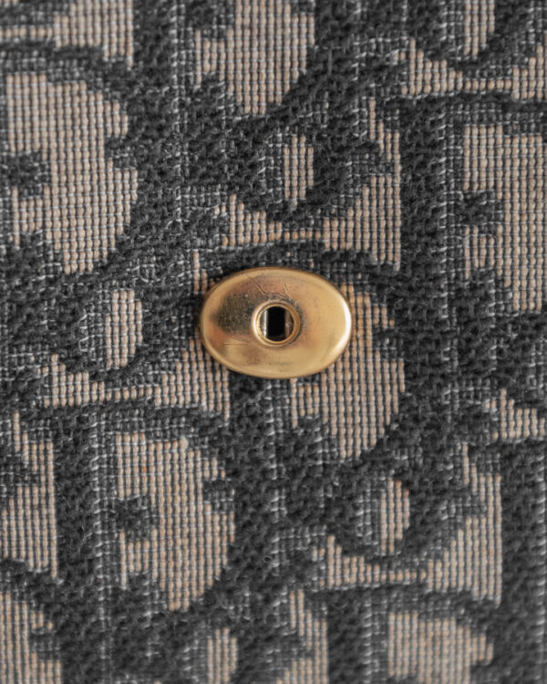 Torebka Christian Dior Trotter Oblique Chain Wallet – Monogram Canvas & Gold-Tone Chain