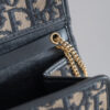 Torebka Christian Dior Trotter Oblique Chain Wallet – Monogram Canvas & Gold-Tone Chain