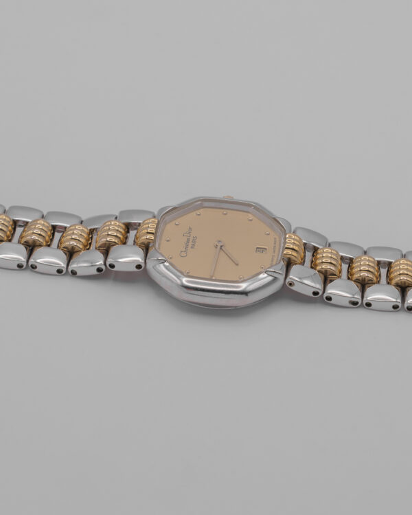 Zegarek Christian Dior - biżuteryjna paryska elegancja "two tone", lata 80./90.