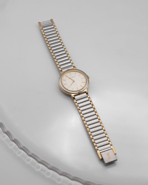 Zegarek Yves Saint Laurent bicolor – tarcza 30 mm