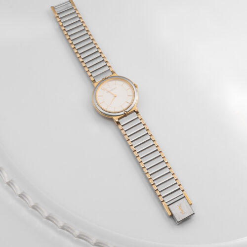 Zegarek Yves Saint Laurent bicolor – tarcza 30 mm